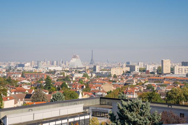 Châtillon – 4 pièces 79 m² – balcon d’environ 8 m² – vue sur Paris et la Tour Eiffel