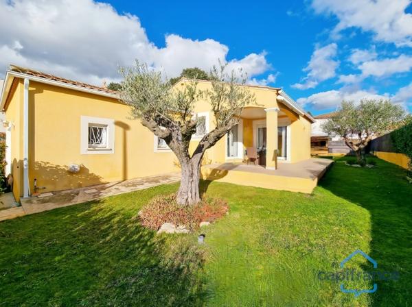 Maison de PLAIN-PIED de 125m² avec 4 pièces + un Garage de 36m² sur un Terrain de 700m²