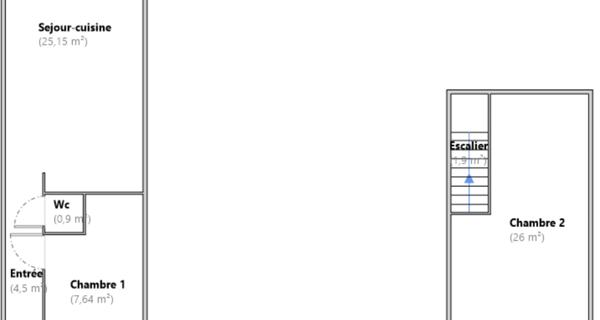 À vendre Maison 3 pièces 50.01 m² - Pégomas 06580