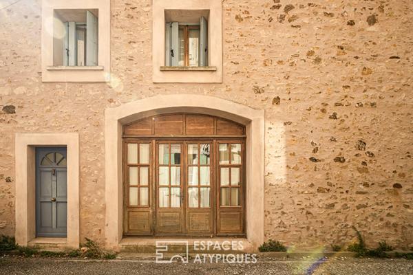 Vigneronne de caractère du XIXe siècle et son gîte indépendant