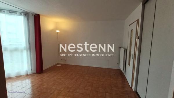 A louer, Vannes, appartement T2 37.40m², rdc avec terrasse et parking