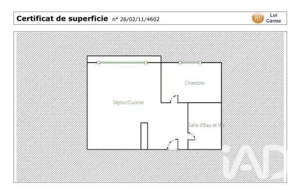 Appartement à vendre 2 pièces 44 m² Vitry-sur-Seine