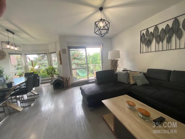 3%.COM Grand duplex avec garage au calme Brumath (67170)