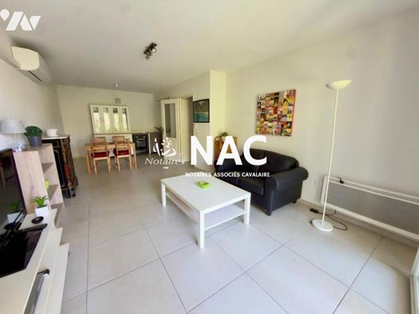 À Vendre - Grand T2 + parking en sous-sol à Cavalaire sur Mer