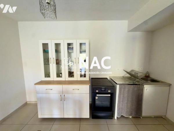 À Vendre - Grand T2 + parking en sous-sol à Cavalaire sur Mer