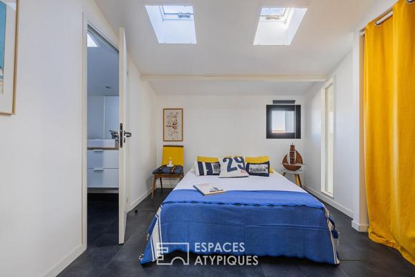 Ancien hangar sublimé en loft d’exception avec jardin intimiste