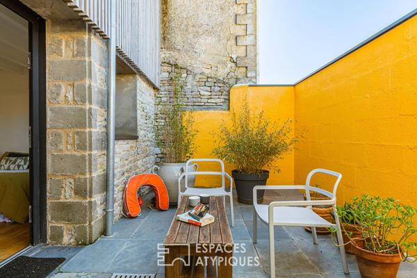 Ancien hangar sublimé en loft d’exception avec jardin intimiste