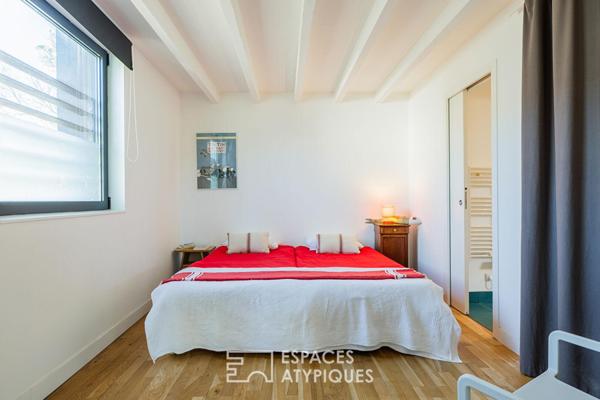 Ancien hangar sublimé en loft d’exception avec jardin intimiste