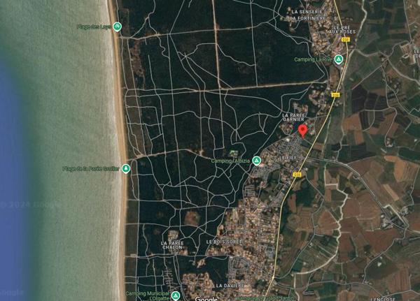 Terrain viabilisé de 589 m² - Notre Dame de Monts