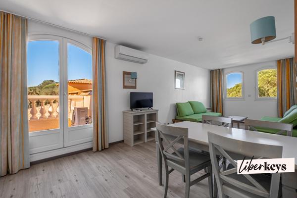 T2 fonctionnel dans résidence de vacances  au coeur des golfs 