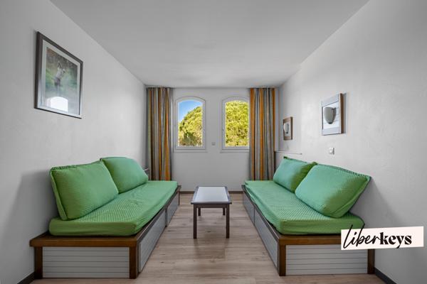 T2 fonctionnel dans résidence de vacances  au coeur des golfs 