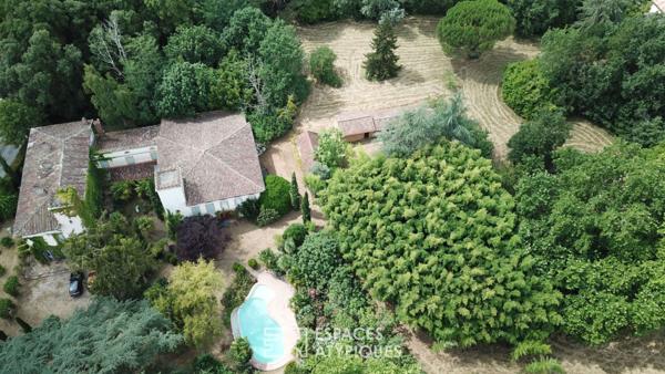 Château aux inspirations italiennes aux portes de Toulouse