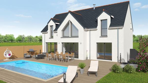 Terrain + Maison à vendre 5 pièces - 135 m²