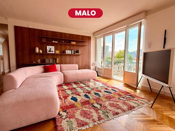 MALO - Appartement T3 d'exception entièrement rénové ? Secteur Opéra/Vieux-Lille