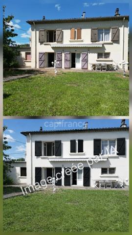 Maison de caractère à vendre + UN TERRAIN attenant à AUSSILLON (81)