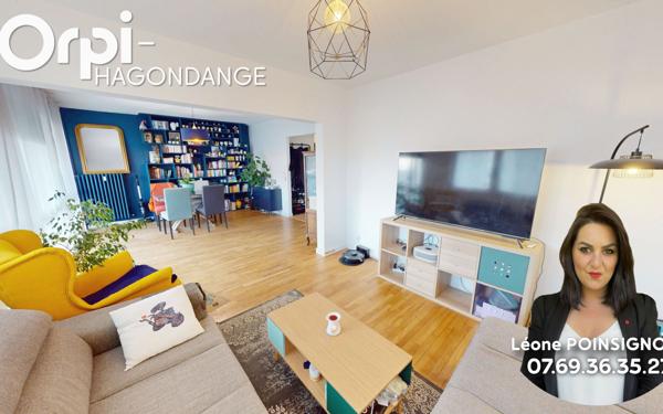 Appartement à vendre    3 pièces • 81,37 m2 Metz