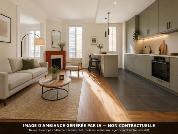 Appartement à vendre 3 pièces  (92)