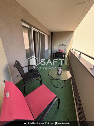 Appartement T4 de 2014, 76m2, ascenseur, balcon et parking sécurisé