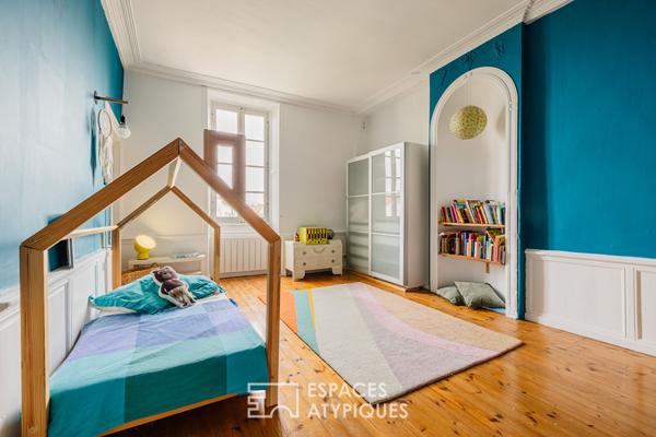 L’âme de la vieille pierre pour cette demeure rénovée à l’abri des regards