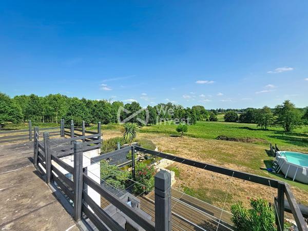 Villa 388 m², 2,3 hectares de terrain avec un panorama qui ne connaît aucune limite.