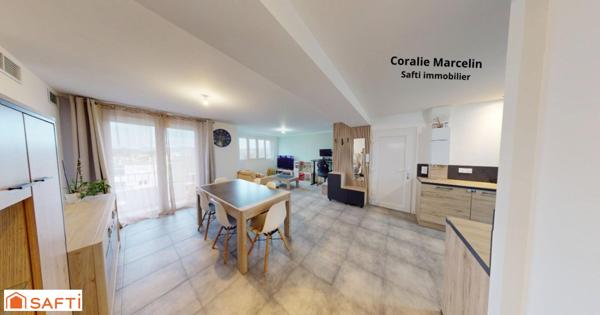 Magnifique appartement de type 3, entièrement refait