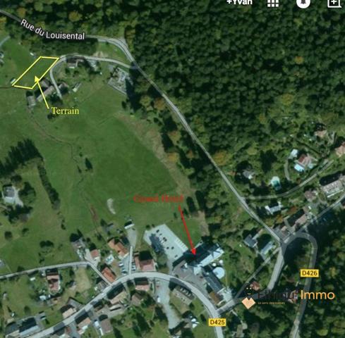 À vendre – Superbe terrain constructible et viabilisé au Hohwald, en pleine nature