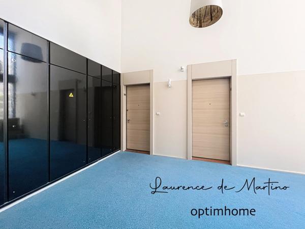 Duplex 3 pièces au 2ᵉ et 3ᵉ étage avec balcon, loggia, proche RER A Nanterre-Ville.