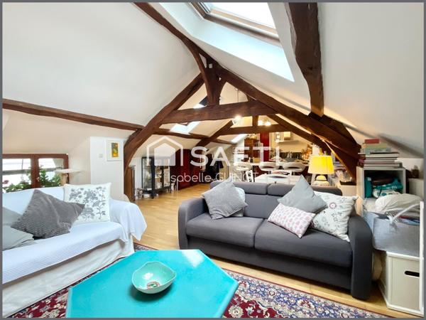 3 chambres, sous les toits au coeur de Maule