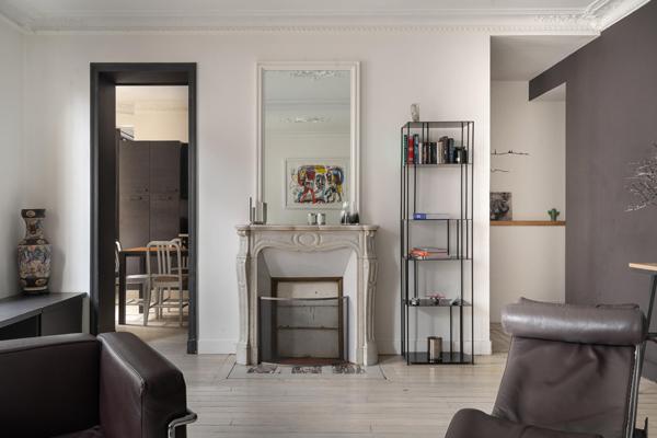 Appartement rénové par architecte au coeur du Marais