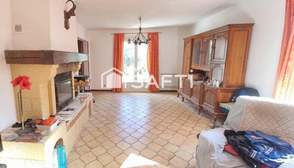 Maison familiale 3 chambres, garage,terrain,hangar