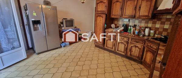 Maison familiale 3 chambres, garage,terrain,hangar