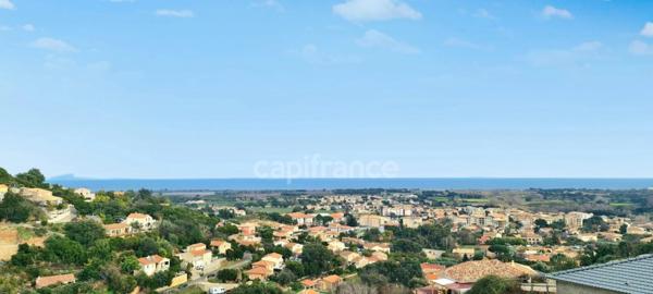 Appartement T5 de 124 m2 avec vue panoramique sur la mer et son jardin à FOLELLI