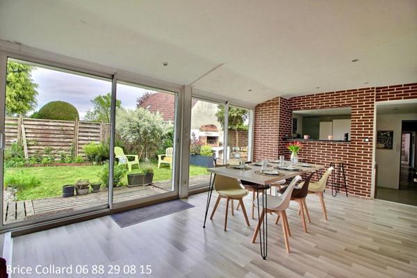 60180 NOGENT SUR OISE Maison de plain-pied 4 chambres jardin atelier