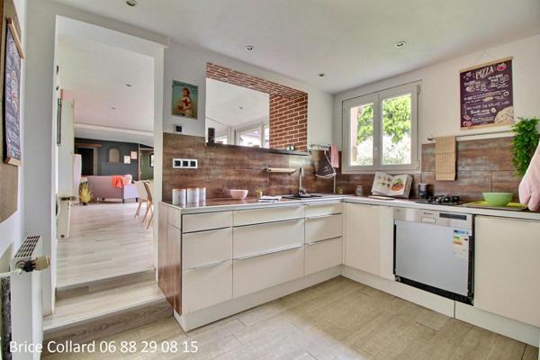 60180 NOGENT SUR OISE Maison de plain-pied 4 chambres jardin atelier