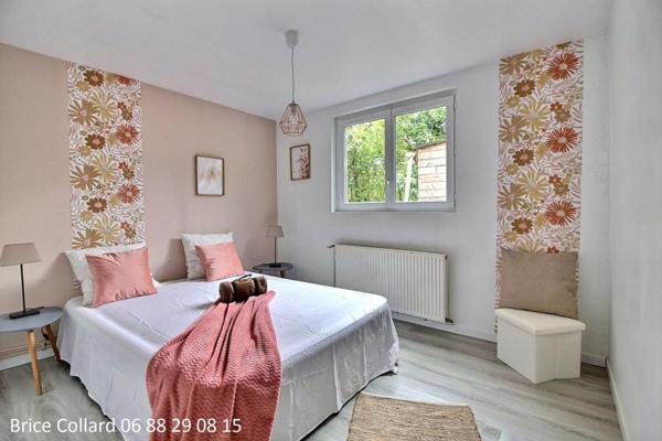 60180 NOGENT SUR OISE Maison de plain-pied 4 chambres jardin atelier