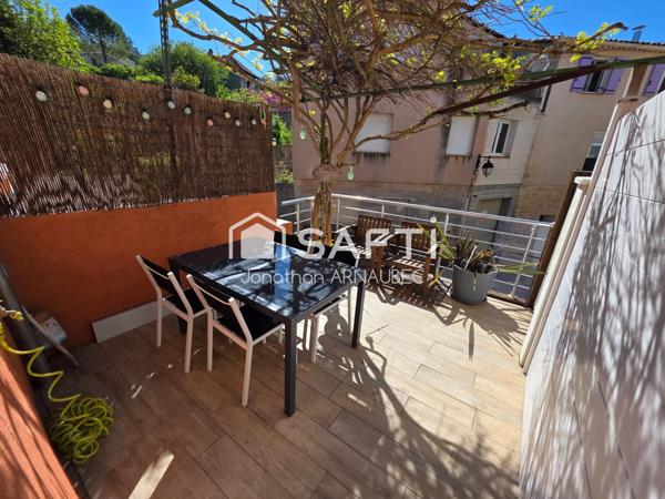 ? Maison de village rénovée avec goût, terrasse plein sud et charme authentique au cœur de L’Escale