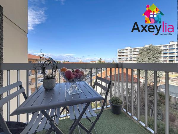 Roanne (42300) A VENDRE - ROANNE CENTRE - PROCHE GARE - APPARTEMENT T5 AVEC QUATRE CHAMBRES, DEUX BALCONS, CAVE ET GARAGE