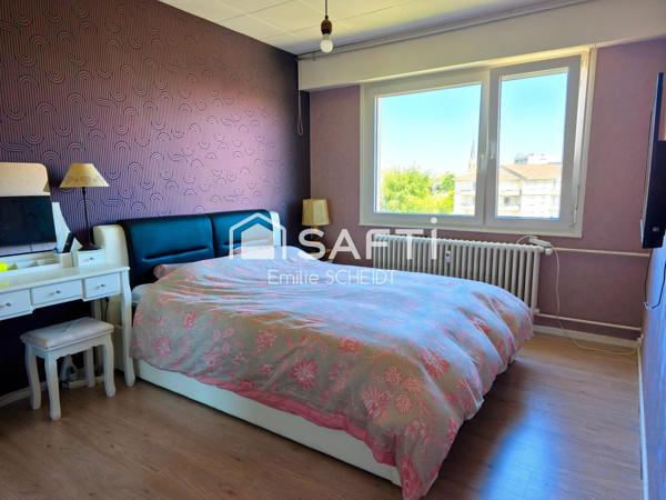 Appartement T4 lumineux de 86 m² – Metz Sablon