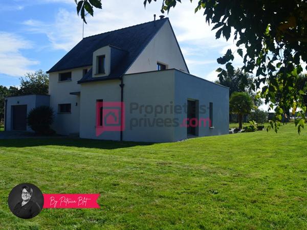 Maison contemporaine de 150 m² sur 1 700 m² de terrain  - Malansac (Morbihan)