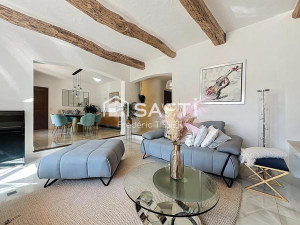 La Roquette-Sur-Siagne : Villa rénové avec Piscine.