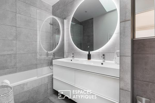 Loft avec vue panoramique sur les toits de Toulouse