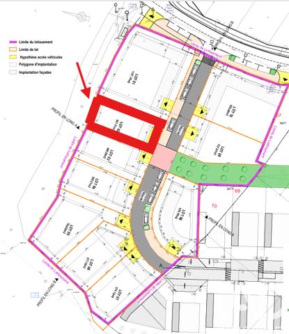 Terrain à vendre 487 m² Thionville