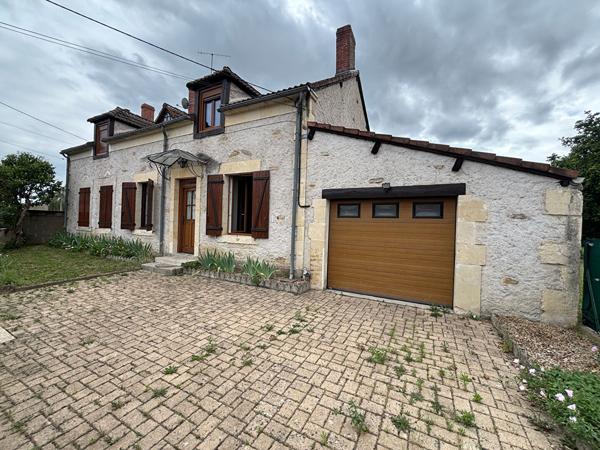 En vente Fourchambault maison ancienne de plain pied, 5 chambres terrain