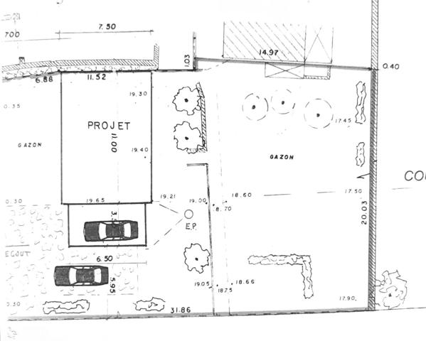 Terrain à vendre  600 m 2   US  - 95