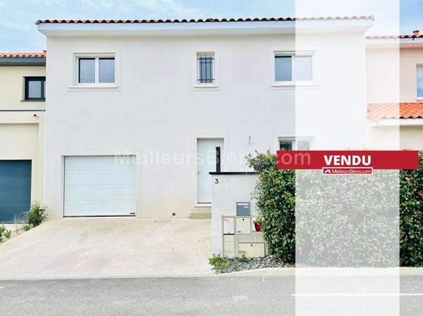 Villa T4 2 faces 95m2 +18m2 garage de 2019 à Canohes