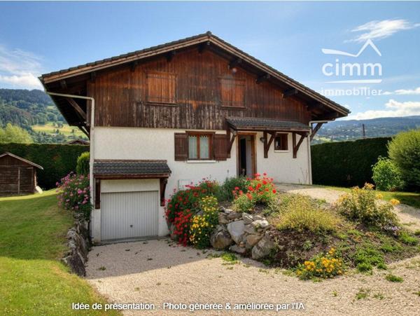 &nbsp; DOMANCY - Maison familiale de 130 m² habitables avec 5 chambres – Terrain plat de 1 200 m²