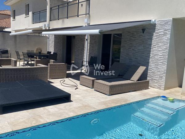 Narbonne Villa contemporaine avec piscine et vue panoramique sur les vignes