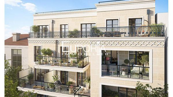 Puteaux – 3 pièces avec terrasse – 62 m² – Résidence de standing