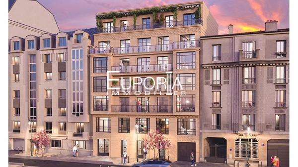 Puteaux – 3 pièces avec terrasse – 62 m² – Résidence de standing