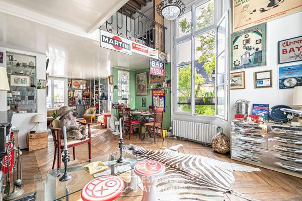 Duplex de caractère au calme d’une cour – Palais de l’Elysée